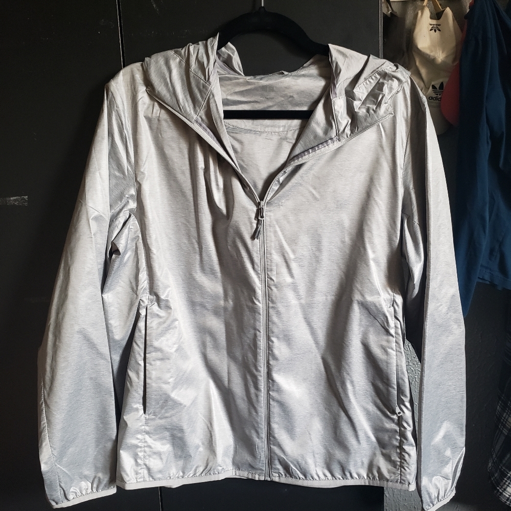 UNIQLO L Pocketable Parka (Gray)